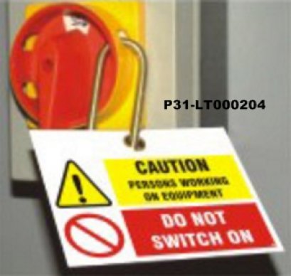 REINFORCED LOCKOUT TAGS